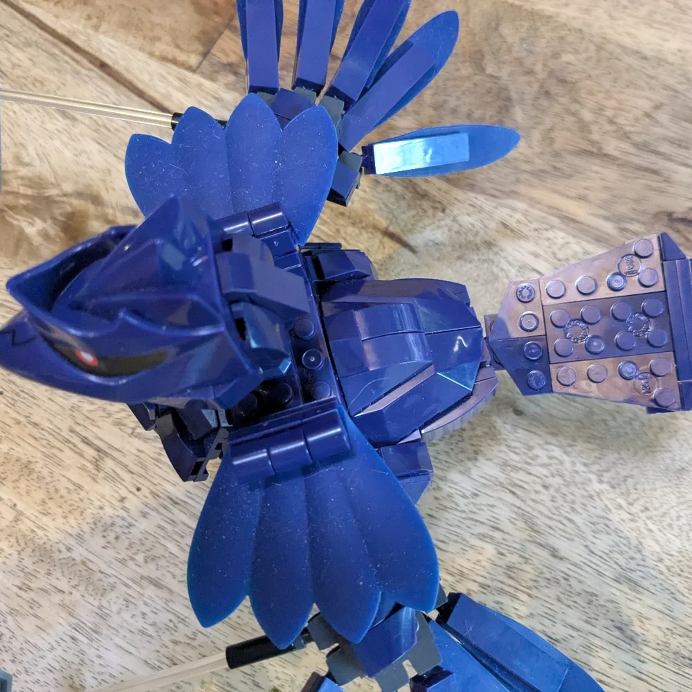 Mega Construx Pokemon Corviknight - Purple - Complete